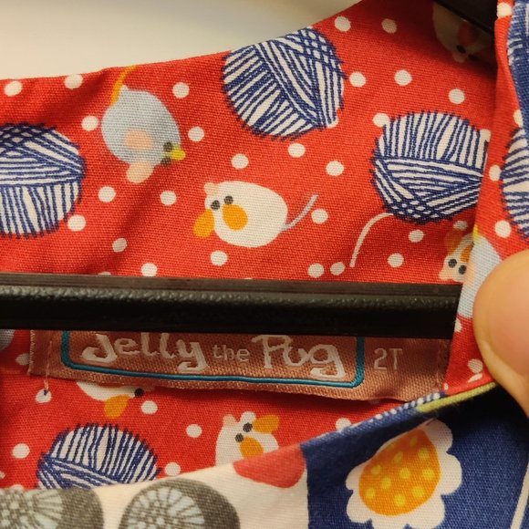 2T Jelly the Pug  Owl dress - Picture 8 of 8